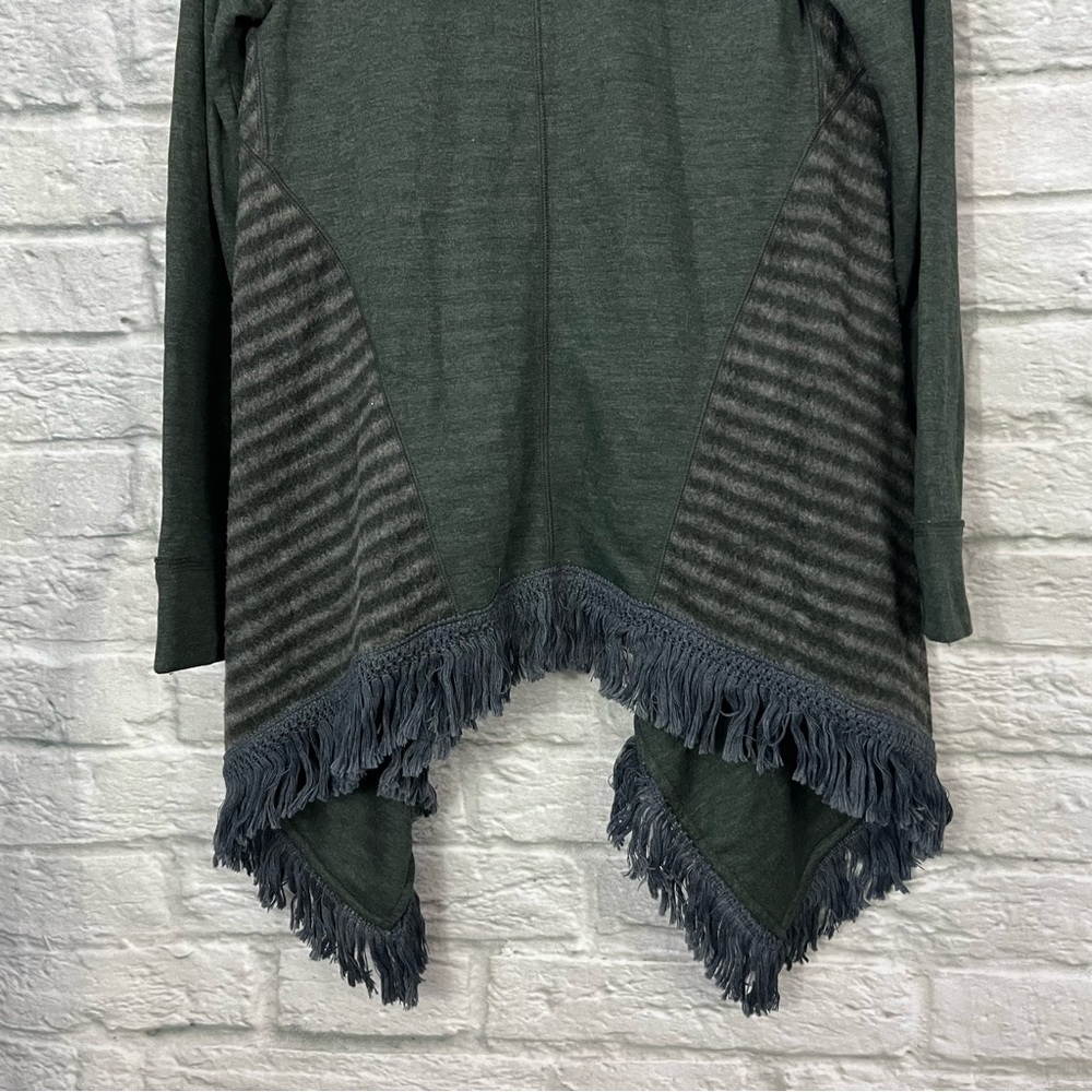 Anthropologie Saturday/Sunday Elise Green Blanket Cardigan Size XS OB367241. - Picture 8 of 11